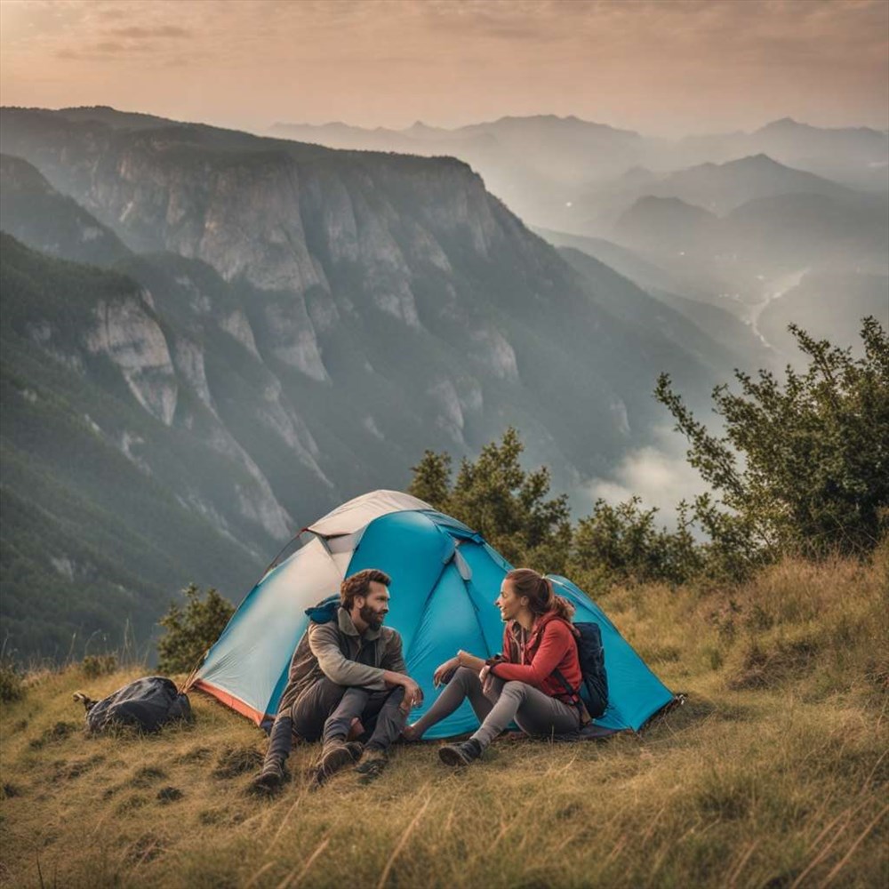 Préparation des vacances en couple en camping dans l’Oise