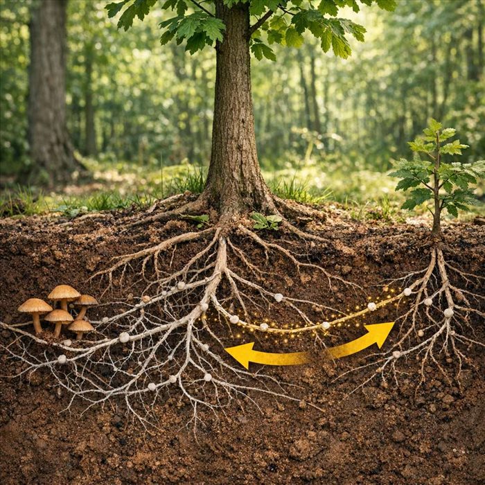 Champignons mycorhiziens et arbres : leur alliance essentielle