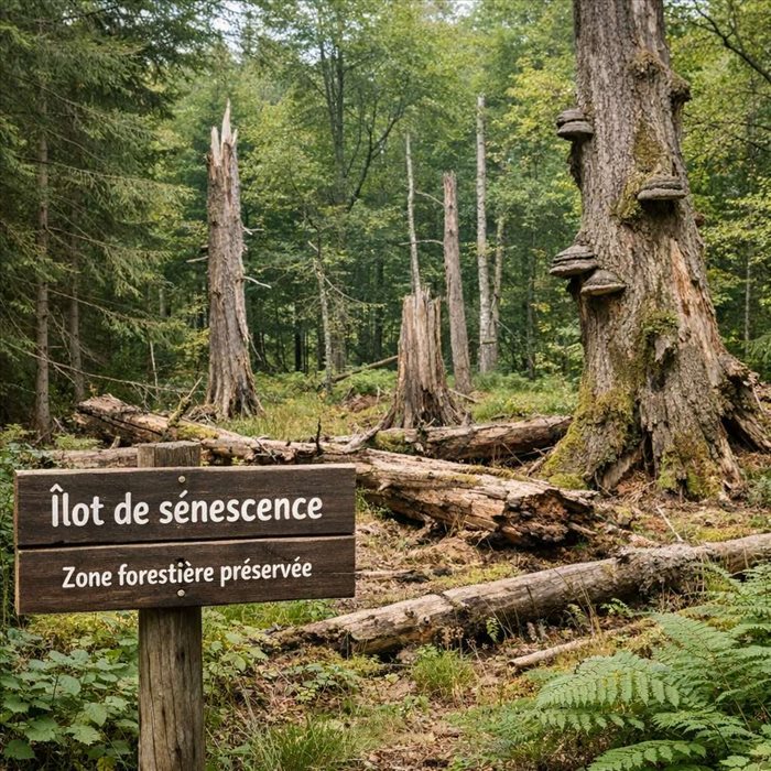 Îlot de sénescence : définition et rôle en gestion forestière