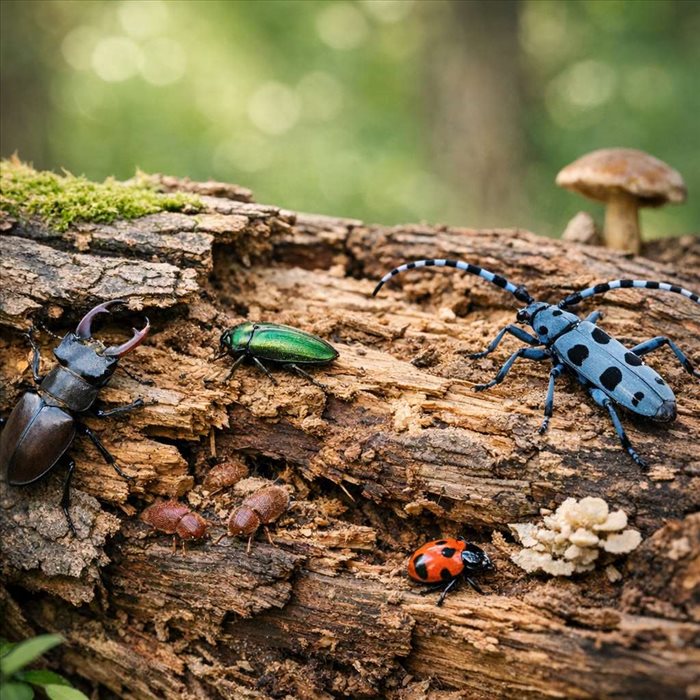 Insectes saproxyliques : un indicateur clé de la biodiversité
